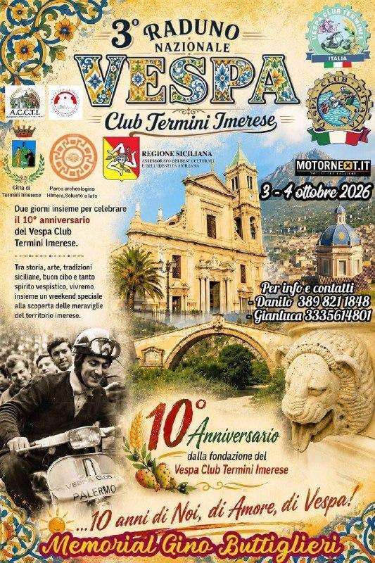 3° Raduno Nazionale Vespa Club Termini Imerese