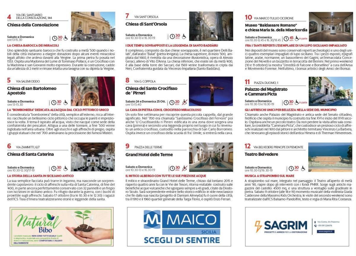 Festival "Le vie Dei Tesori" (Dal 10 al 25 Ottobre)