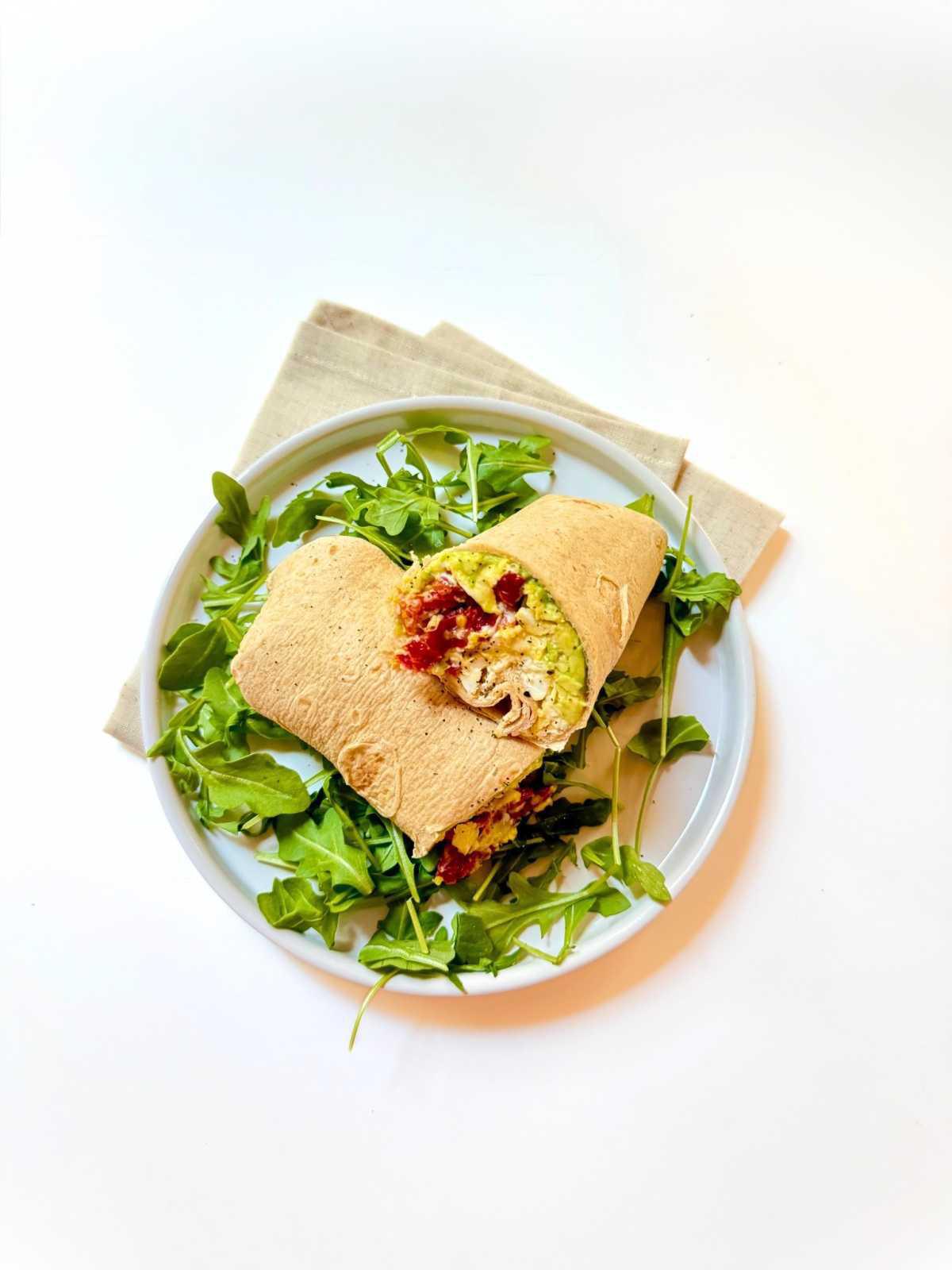 High Protein Breakfast Burritos