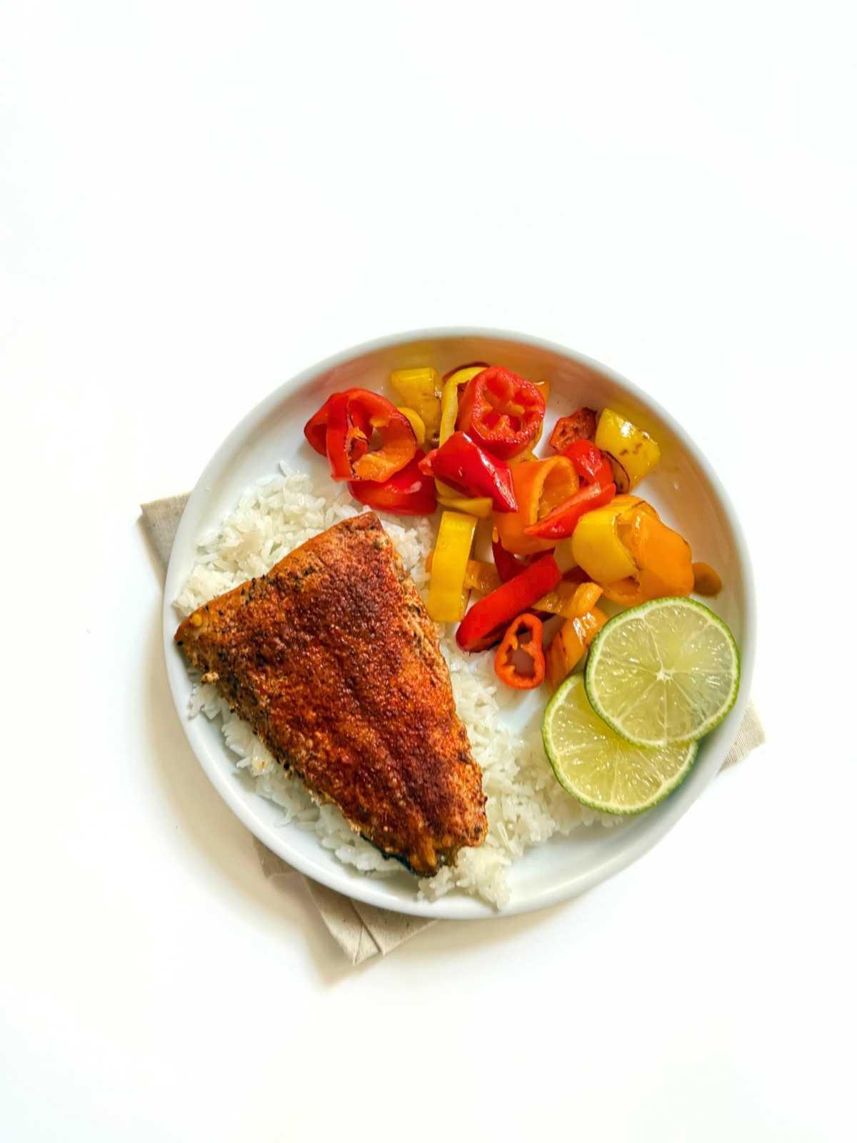Sheet Pan Chile Lime Salmon