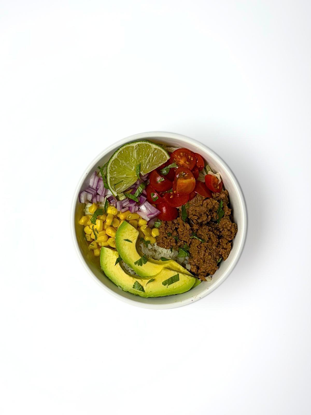 Cauliflower Rice Burrito Bowls