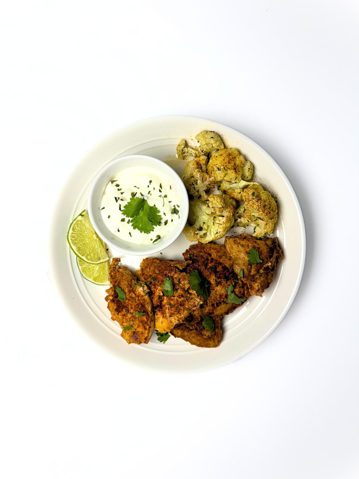 Tandoori Chicken w/ Roasted Vegetables