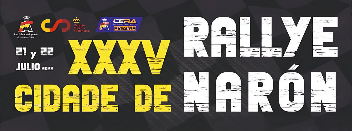 Presentación cartel 35º Rallye Cidade de Narón Presentación cartel 35º Rallye Cidade de Narón