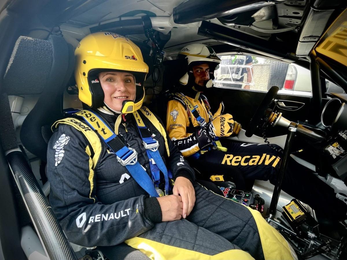 Victoria para o local Jorge Cagiao e Javier Martínez, co seu Alpine A110 R-GT Victoria para o local Jorge Cagiao e Javier Martínez, co seu Alpine A110 R-GT