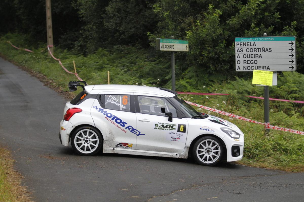 Victoria para o local Jorge Cagiao e Javier Martínez, co seu Alpine A110 R-GT Victoria para o local Jorge Cagiao e Javier Martínez, co seu Alpine A110 R-GT