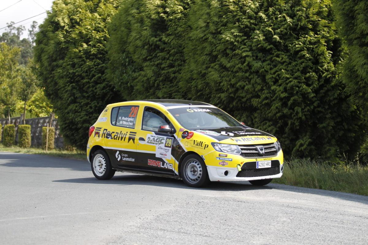 Victoria para o local Jorge Cagiao e Javier Martínez, co seu Alpine A110 R-GT Victoria para o local Jorge Cagiao e Javier Martínez, co seu Alpine A110 R-GT