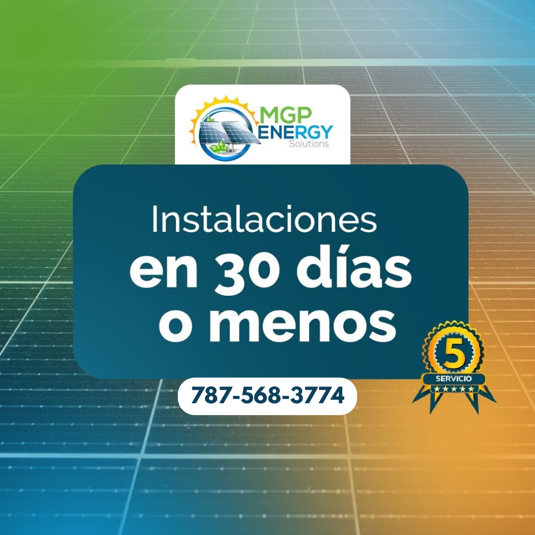 Instalamos en 30 días