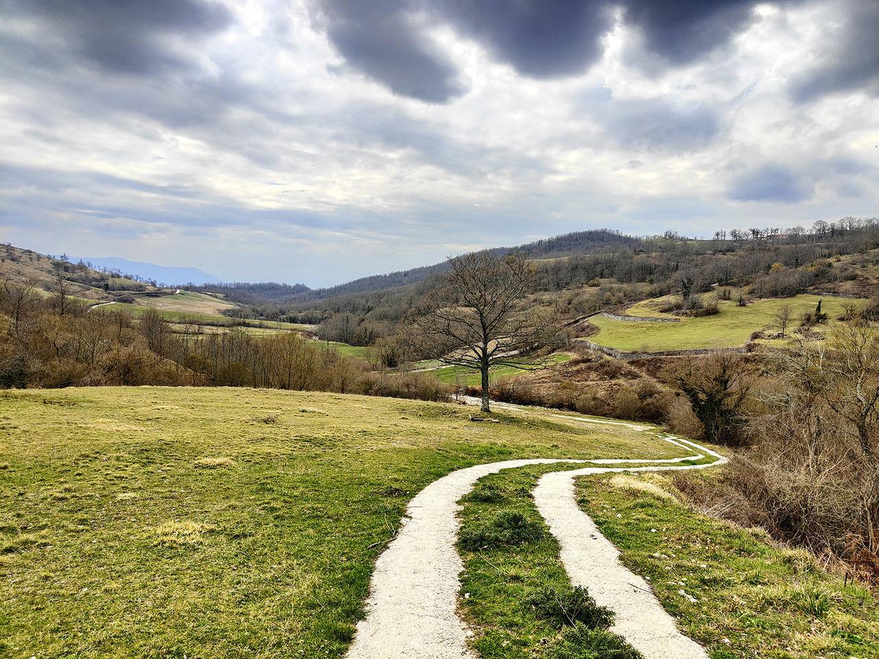 Itinerario in bici