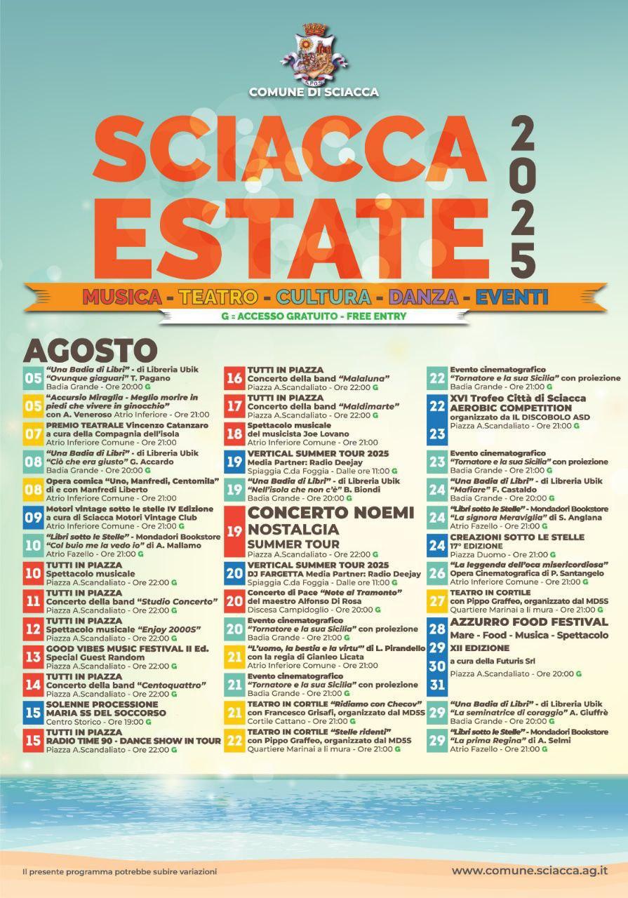 Tutti in Piazza Spettacolo Musicale (inizio ore 22:00)