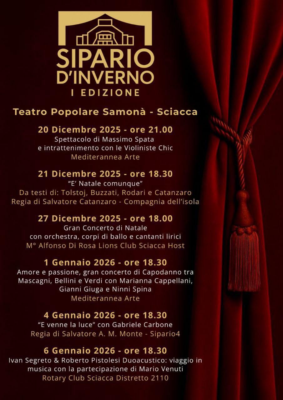 "E venne la luce" con Gabriele Carbone (start h. 18.30)