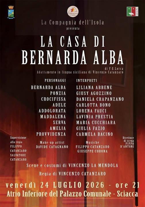 "La Casa di Bernalda Alba" (inizio ore 21:00)