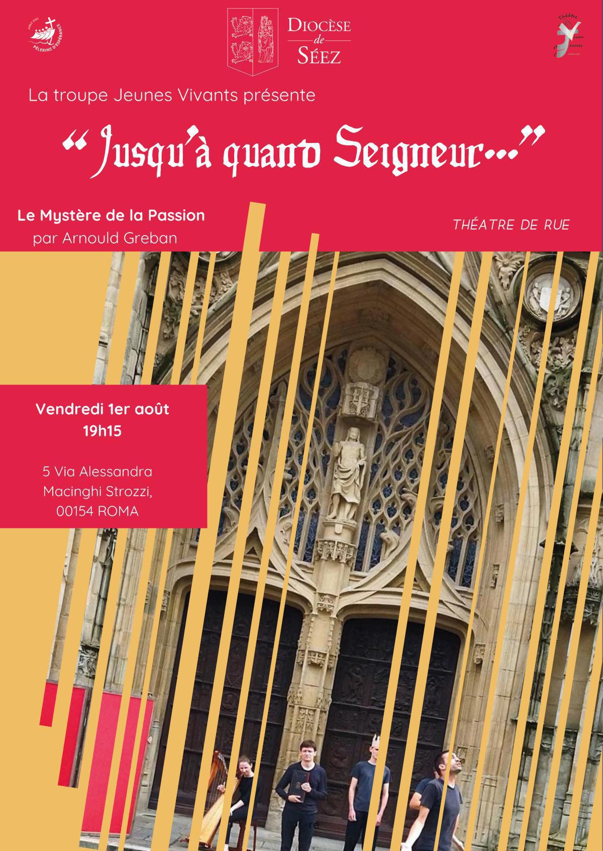 [THÉÂTRE] Jusqu’à quand Seigneur... - Théâtre de rue