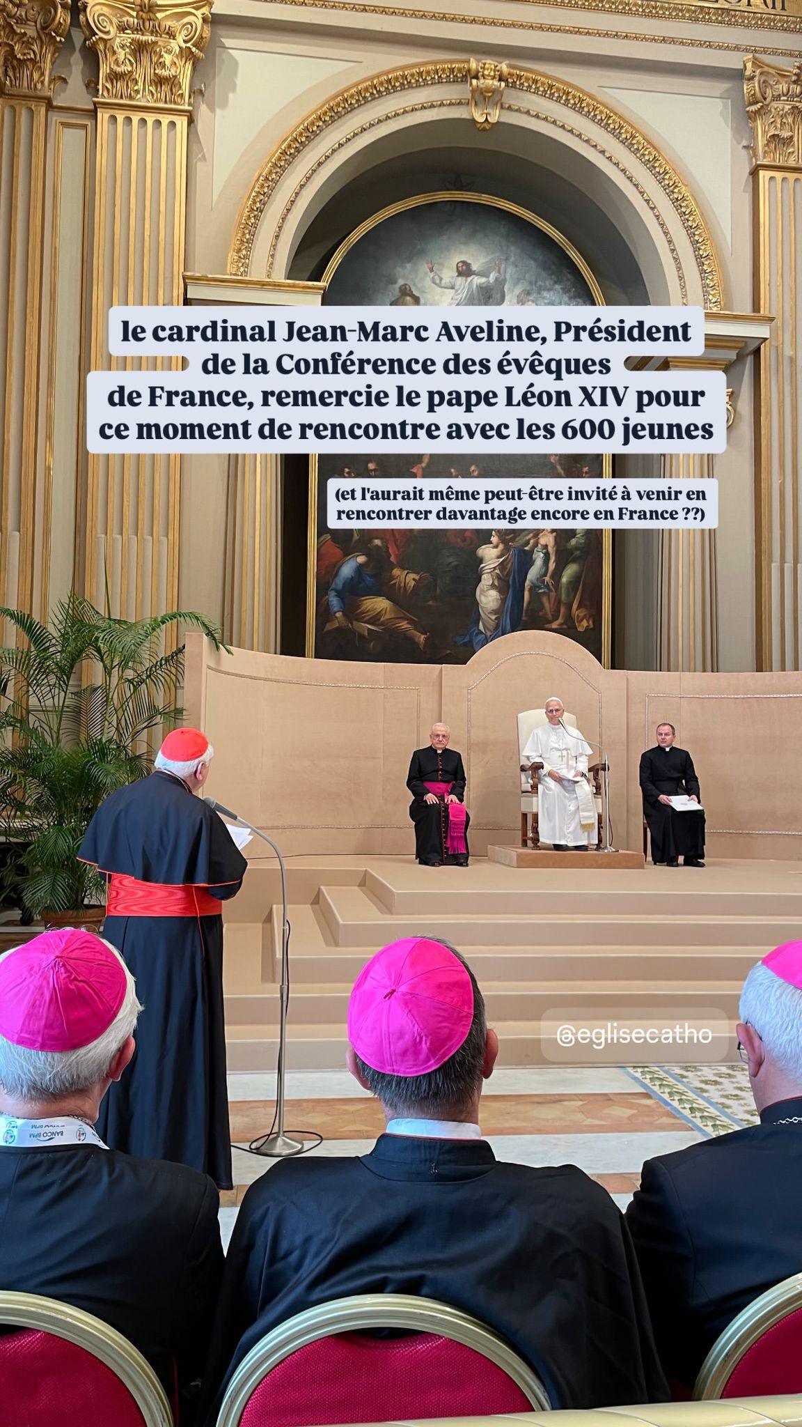[29/07] Ce matin, 600 néophytes et catéchumènes sont conviés par le pape Léon XIV pour une audience exceptionnelle