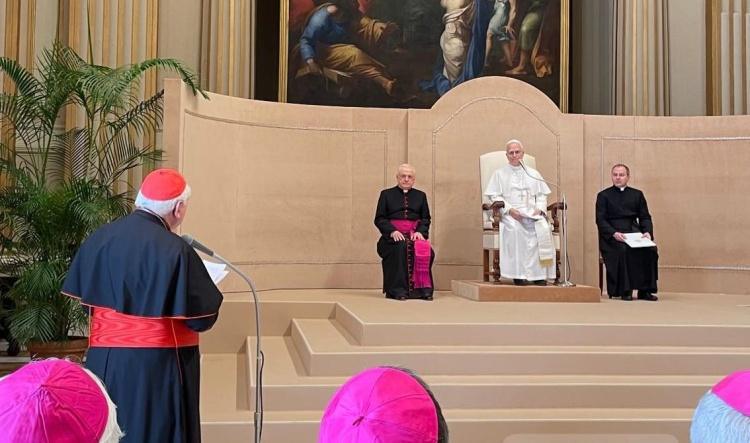 [29/07] Ce matin,  600 néophytes et catéchumènes sont conviés par le pape Léon XIV pour une audience exceptionnelle