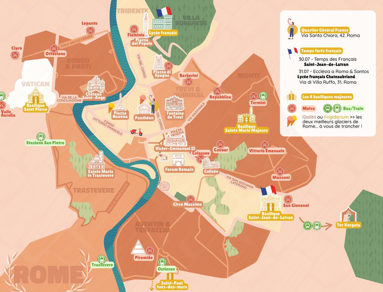 Plan du Jubilé des Jeunes