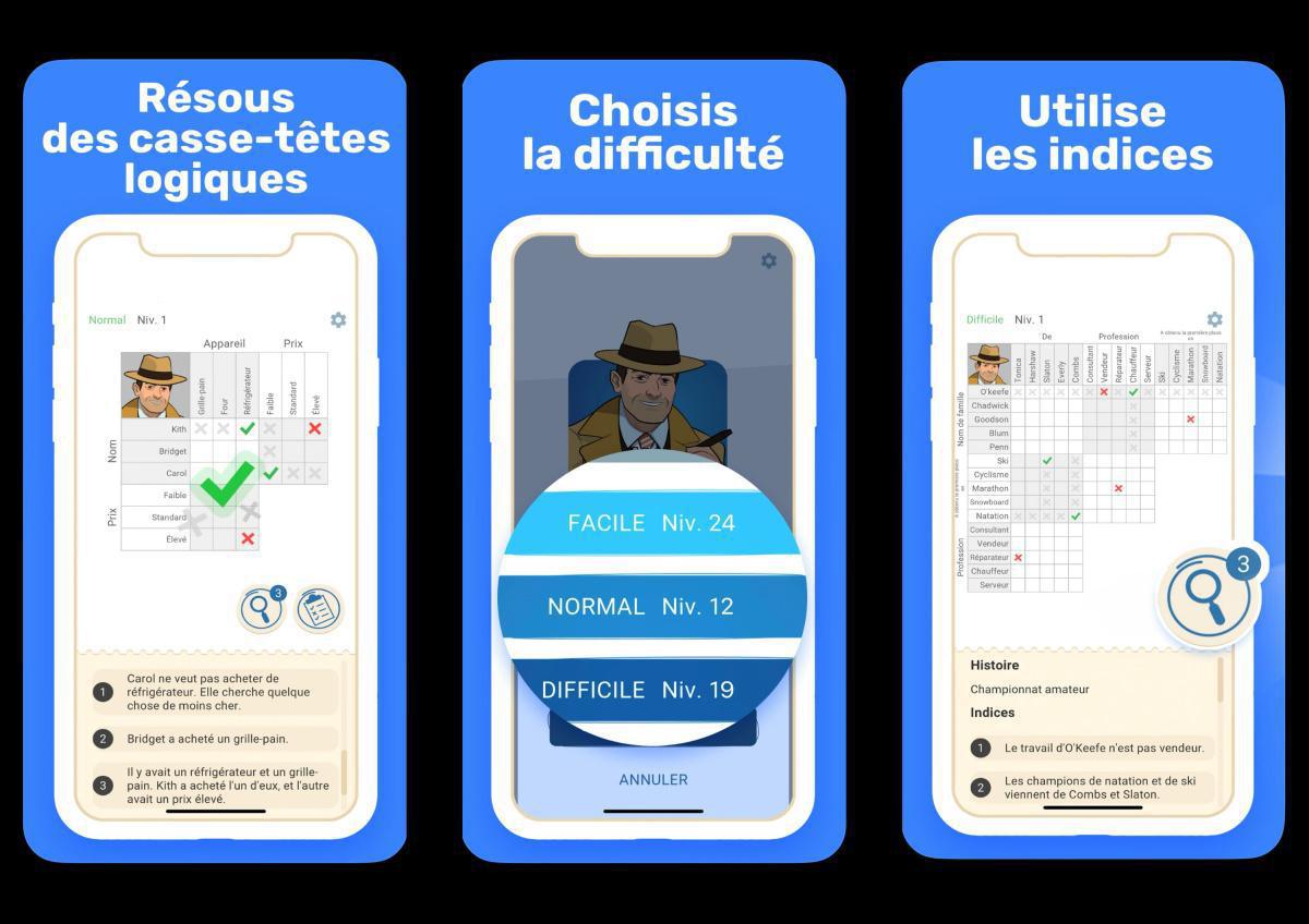 Cross Logic : Le jeu de logique Cross Logic : Le jeu de logique