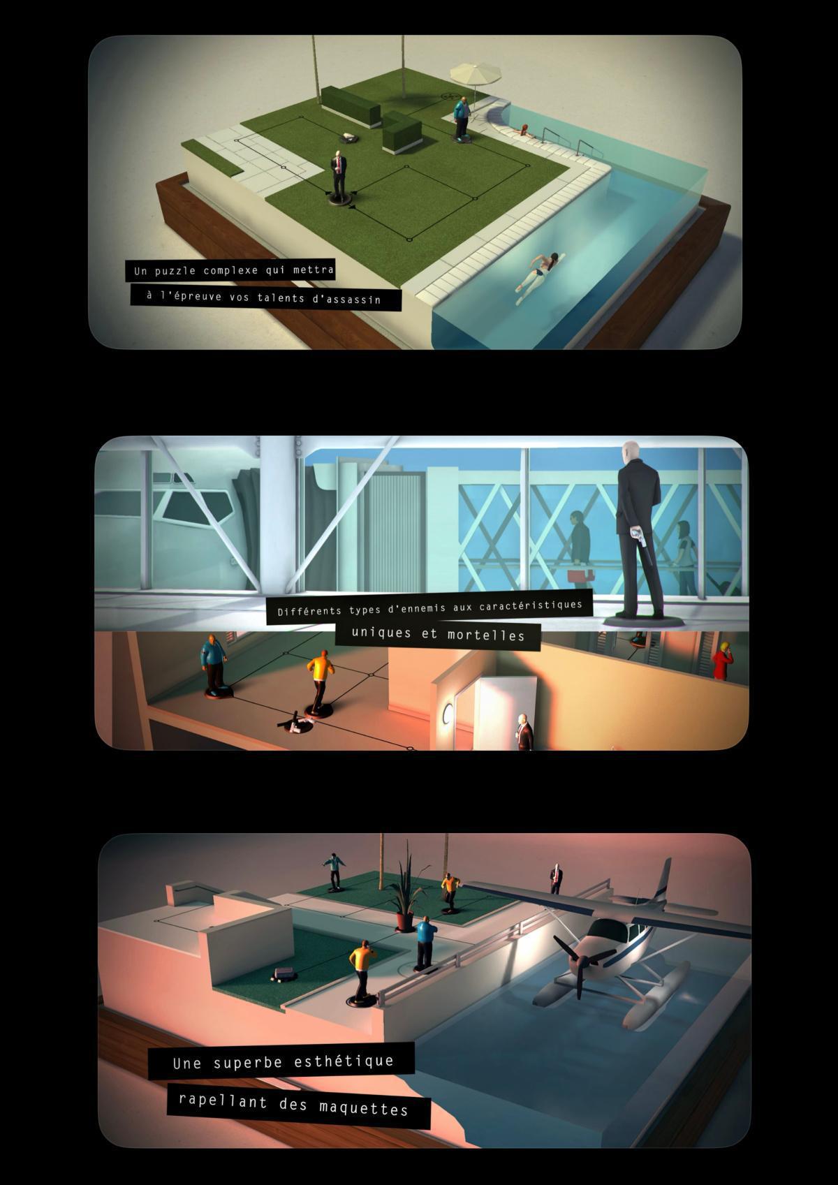 Hitman Go : Le jeu stratégique
