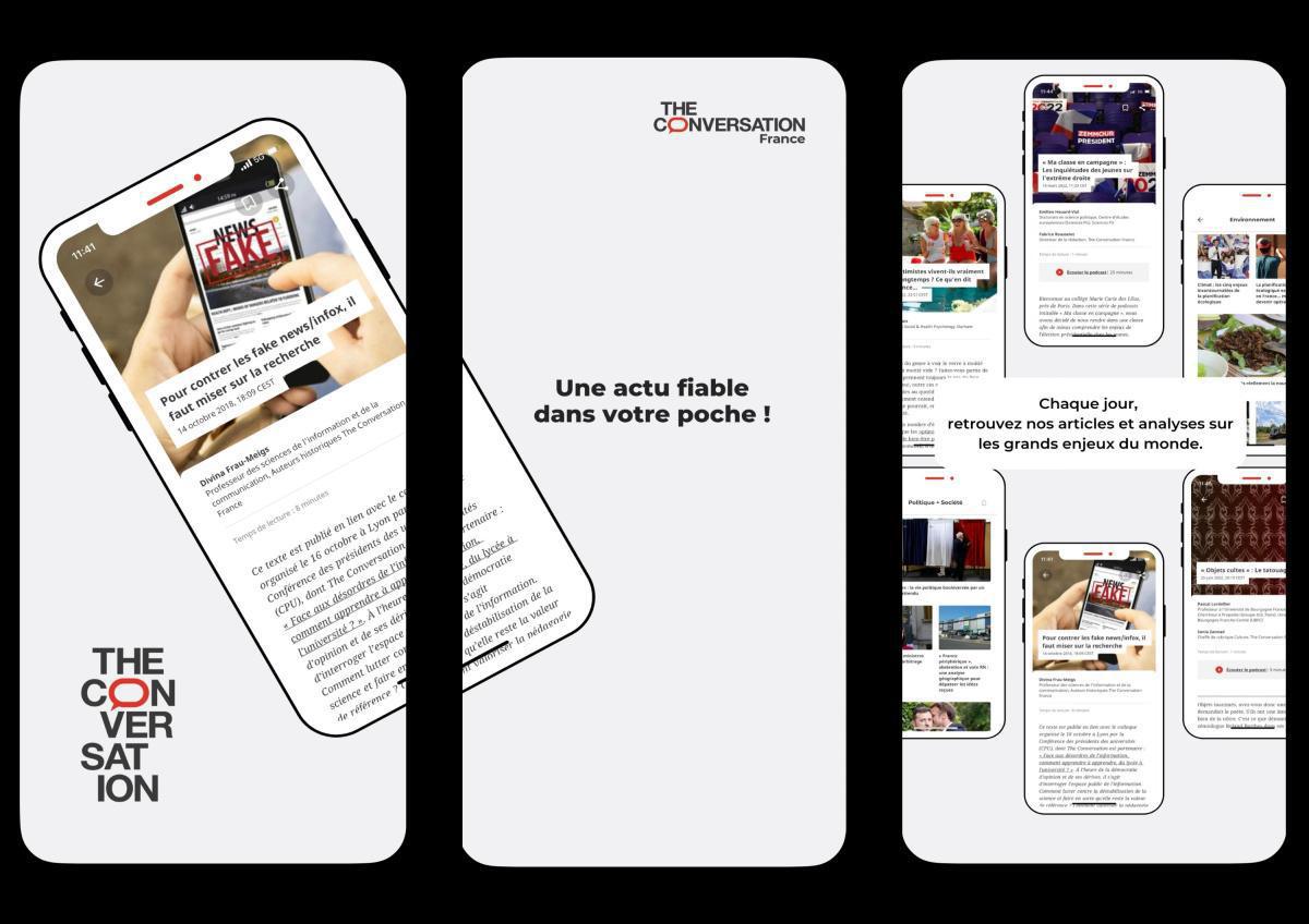 App. The Conversation : S'informer