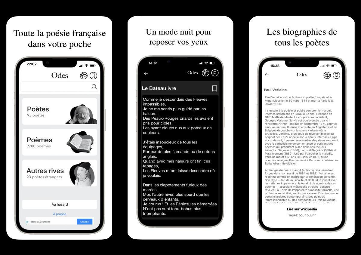 App. Odes : S’émouvoir App. Odes : S’émouvoir