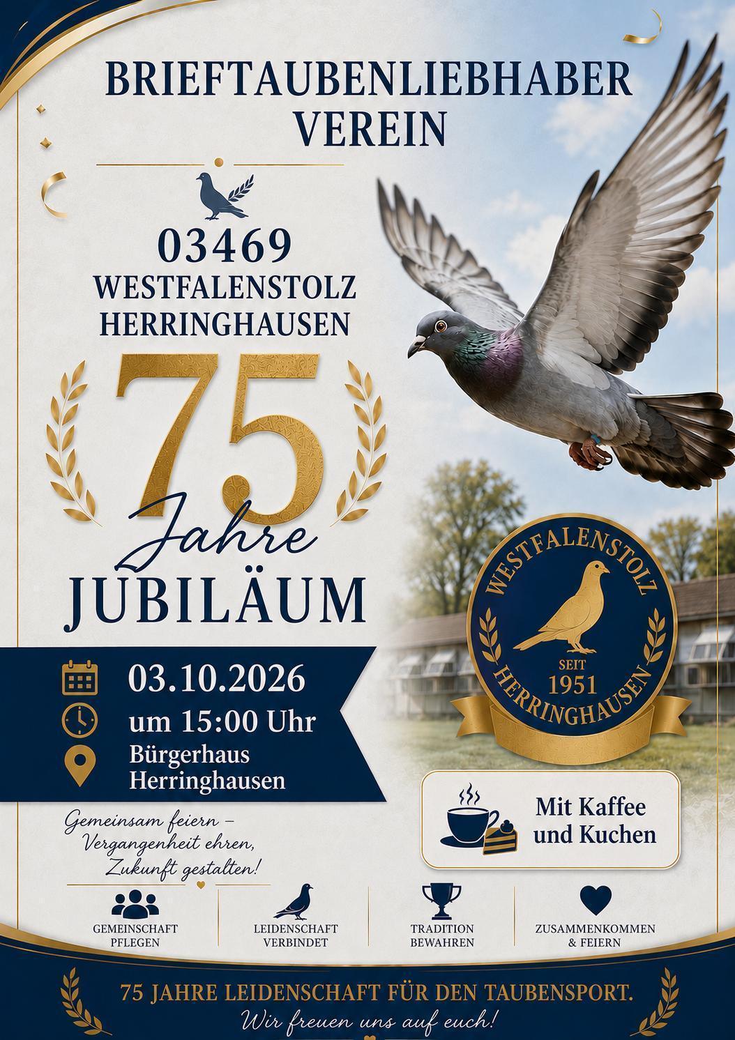75 Jahre BLV Westfalenstolz Herringhausen