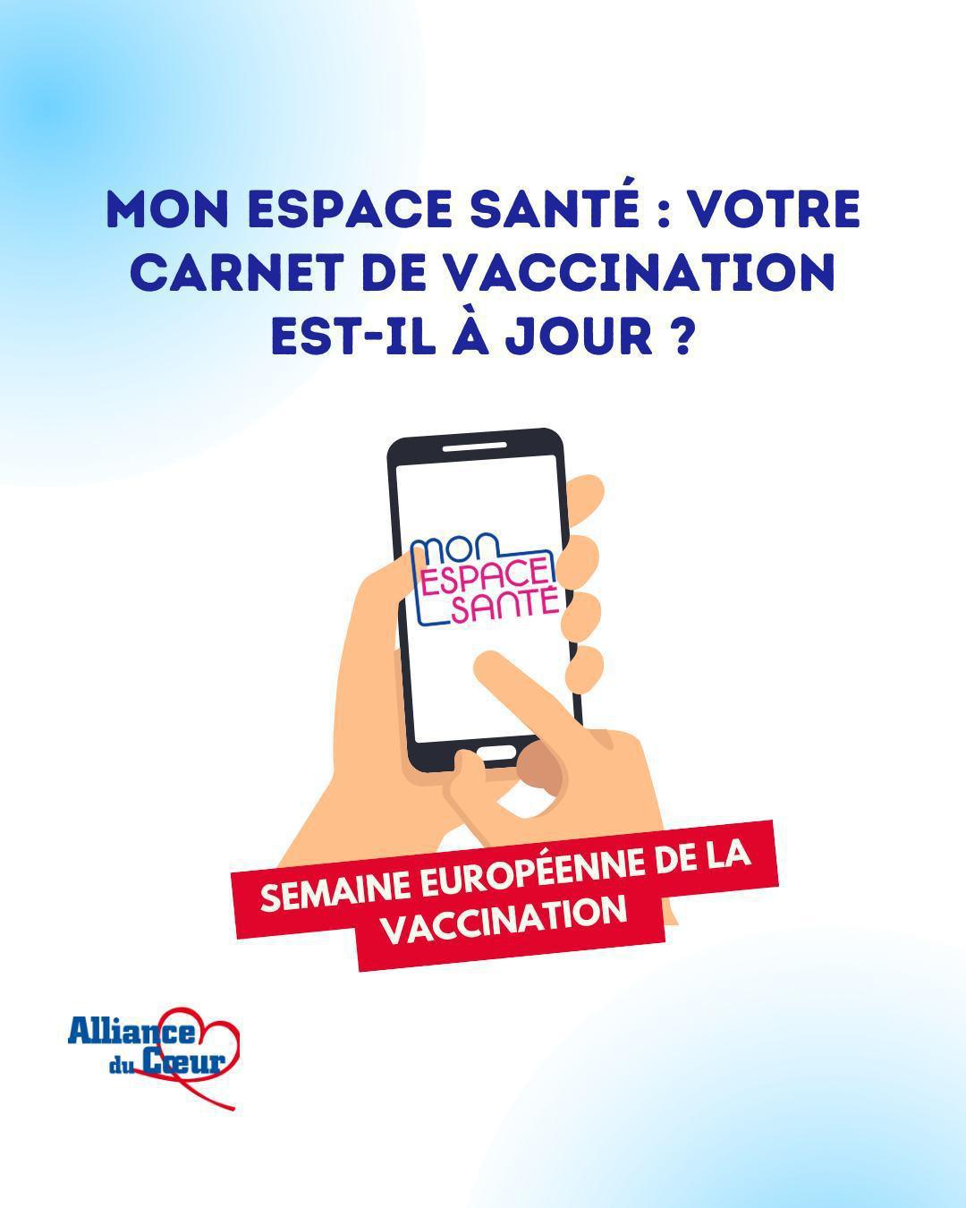Et si vous pensiez à votre carnet de vaccination électronique ?