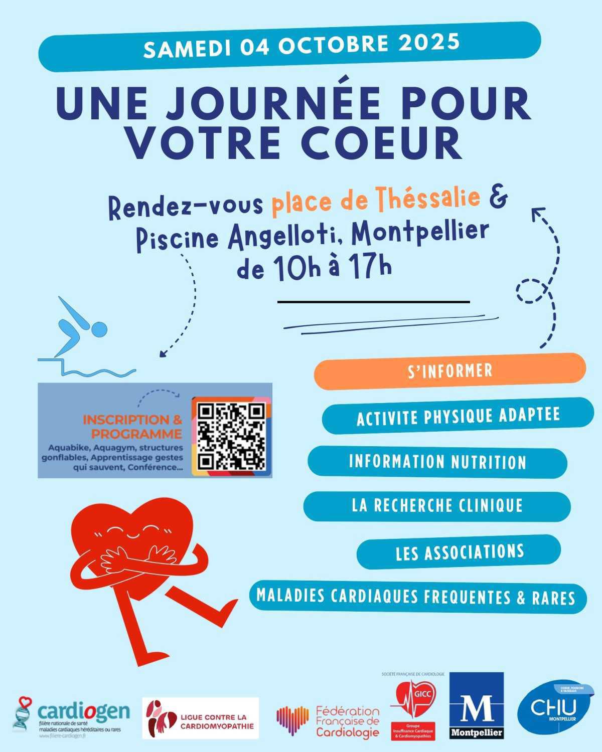 Rendez-vous à Montpellier, le samedi 04 octobre ! Rendez-vous à Montpellier, le samedi 04 octobre !