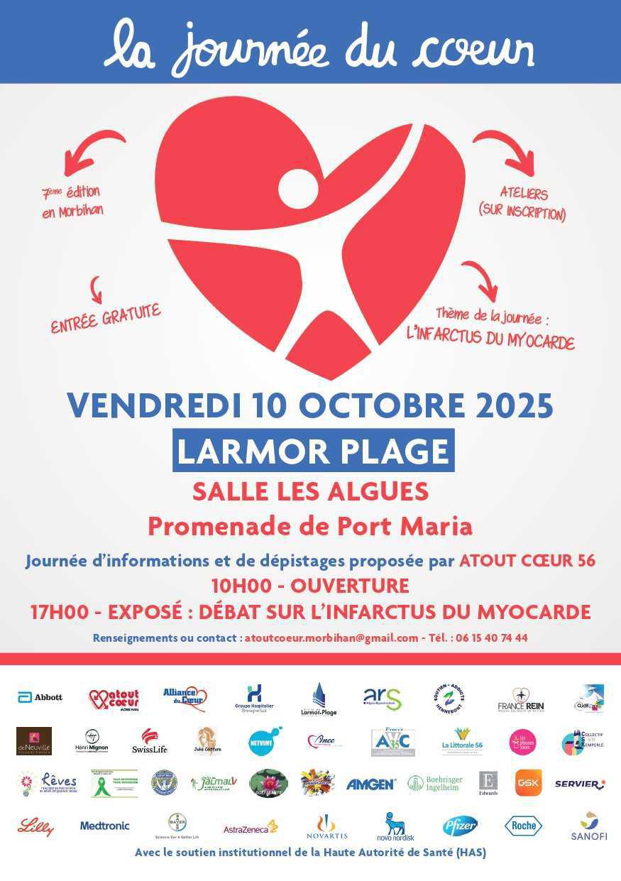 La Journée du Cœur à Larmor-Plage 
