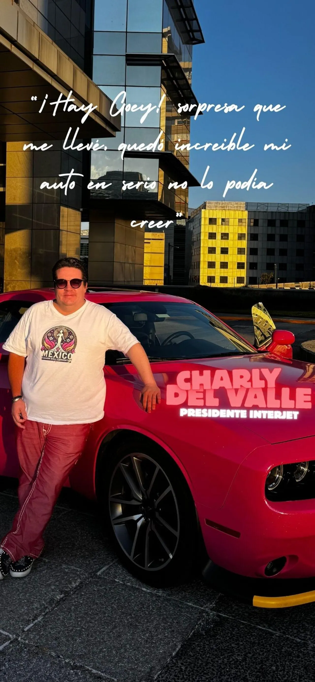 “¡Hay Güey! sorpresa que me llevé, quedó increible mi auto en serio no lo podía creer”