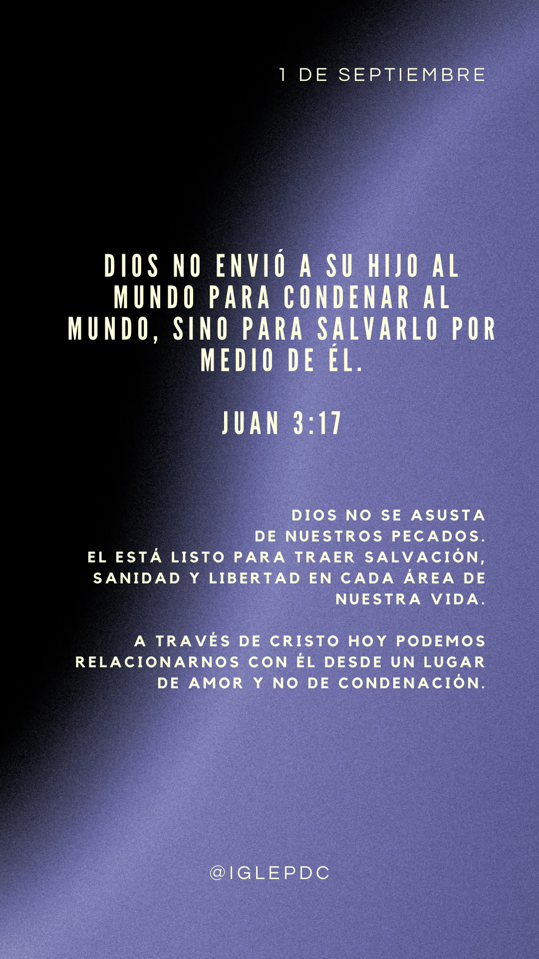 Devocional Día 1 - Septiembre