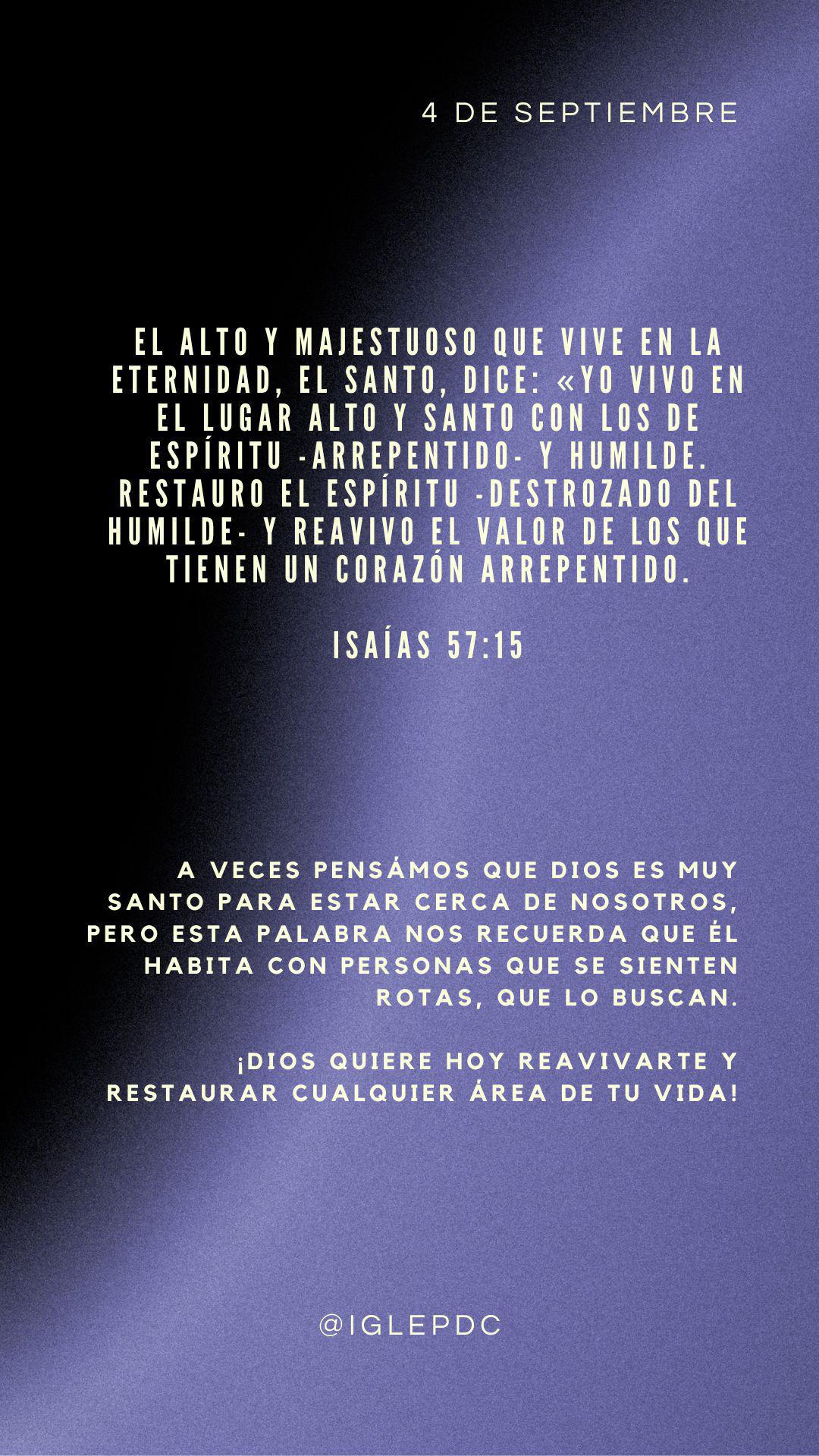 Devocional Día 4 - Septiembre