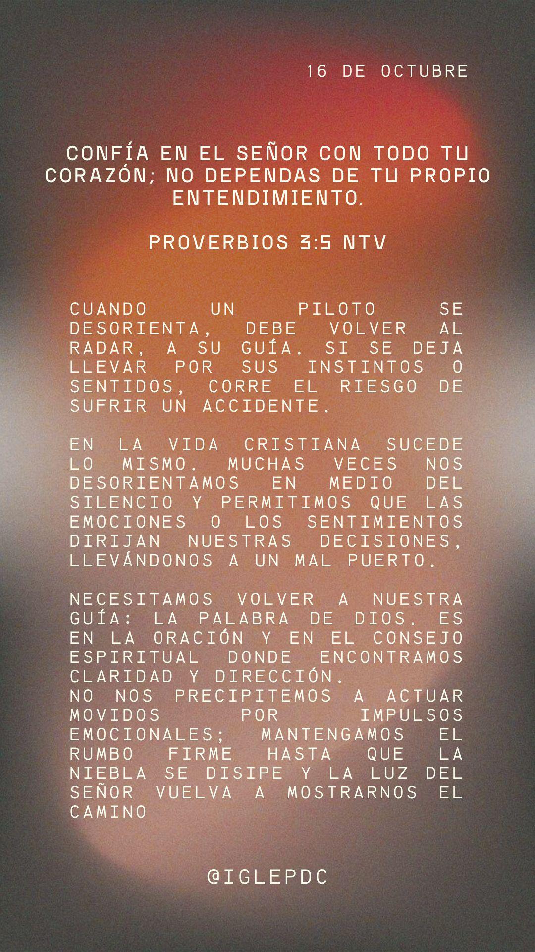 Devocioanl - 16 de Octubre