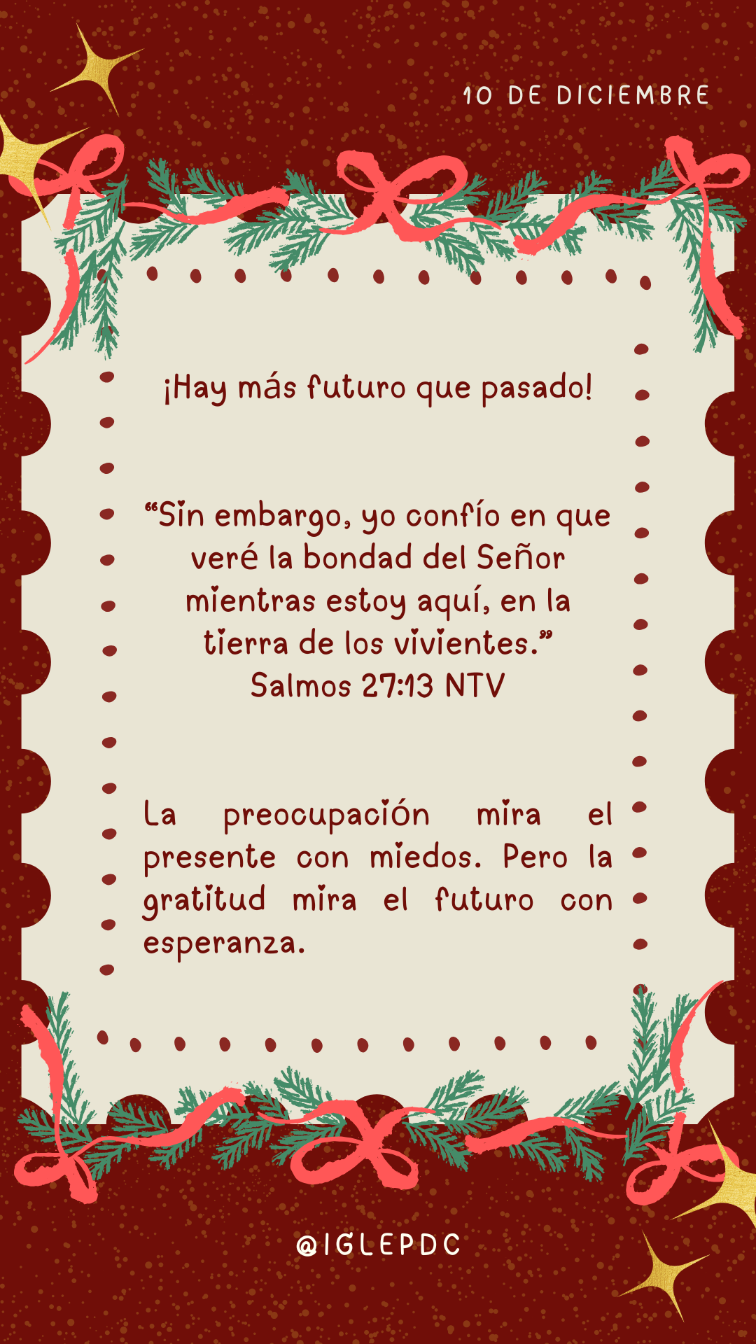 Devocional - 10 de Diciembre