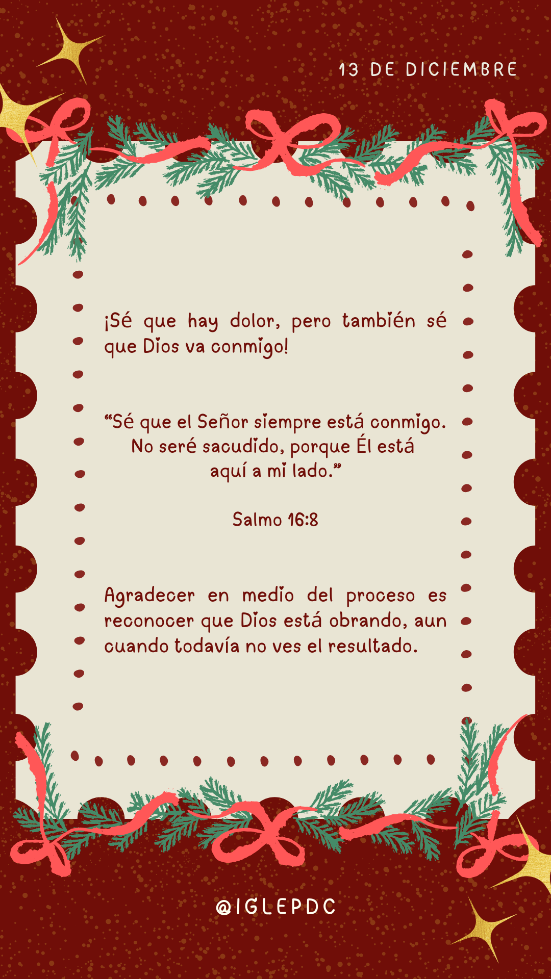 Devocional - 13 de Diciembre