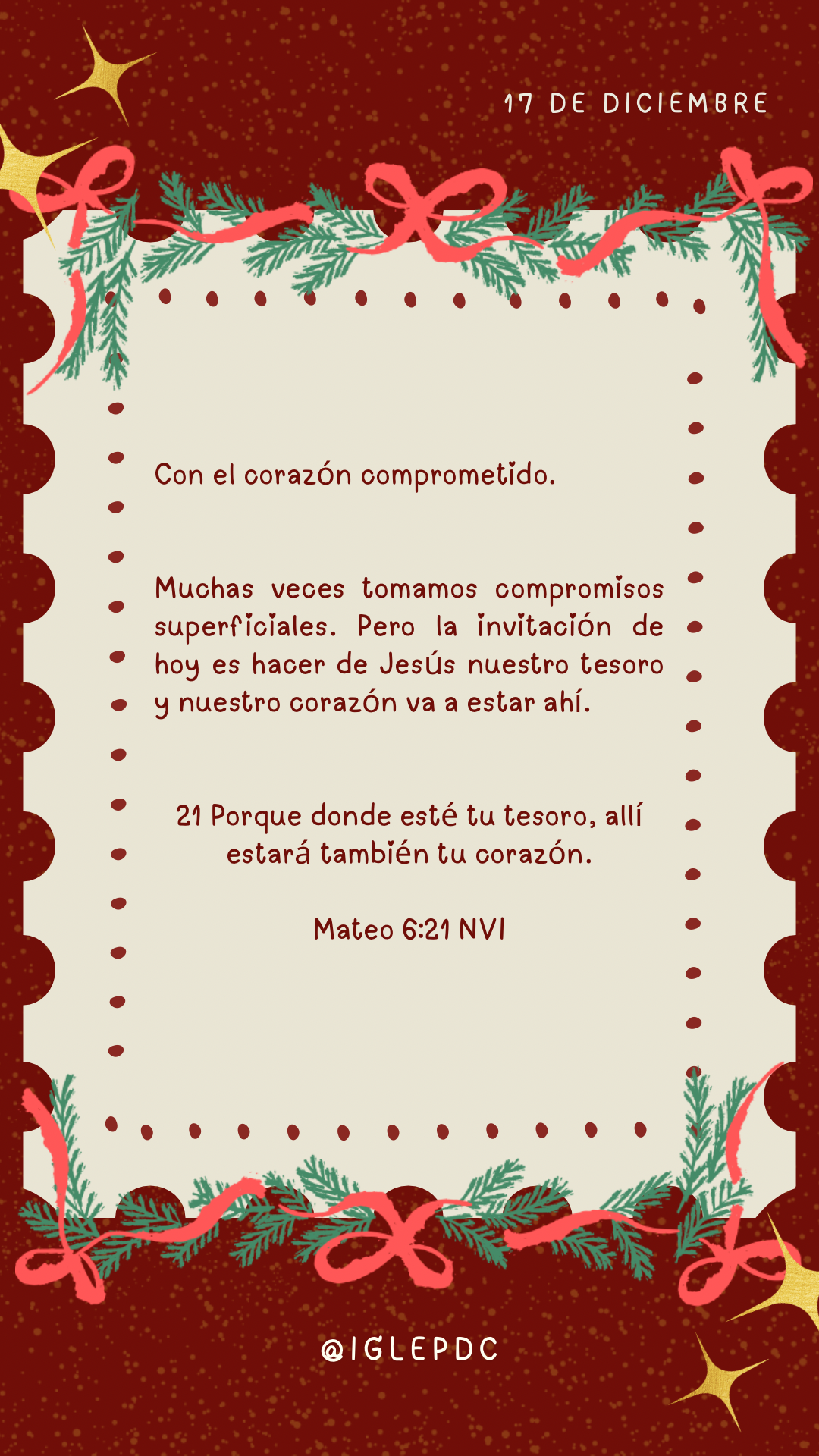 Devocional - 17 de Diciembre