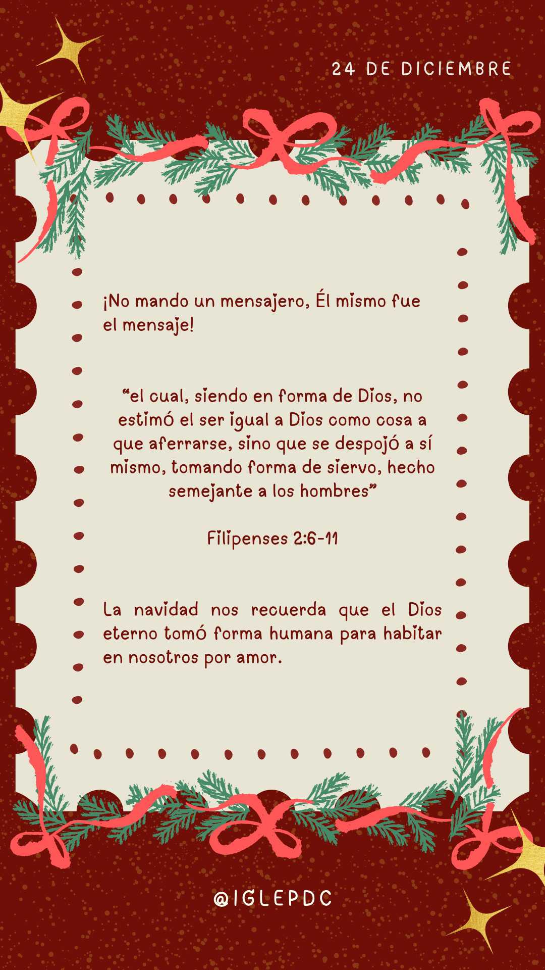 Devocional - 24 de Diciembre