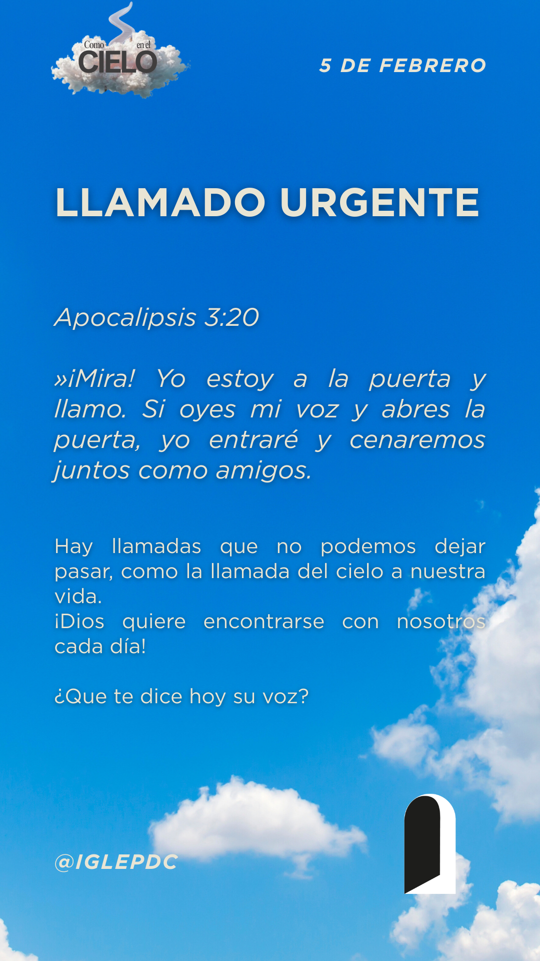 Devocional - 5 de Febrero