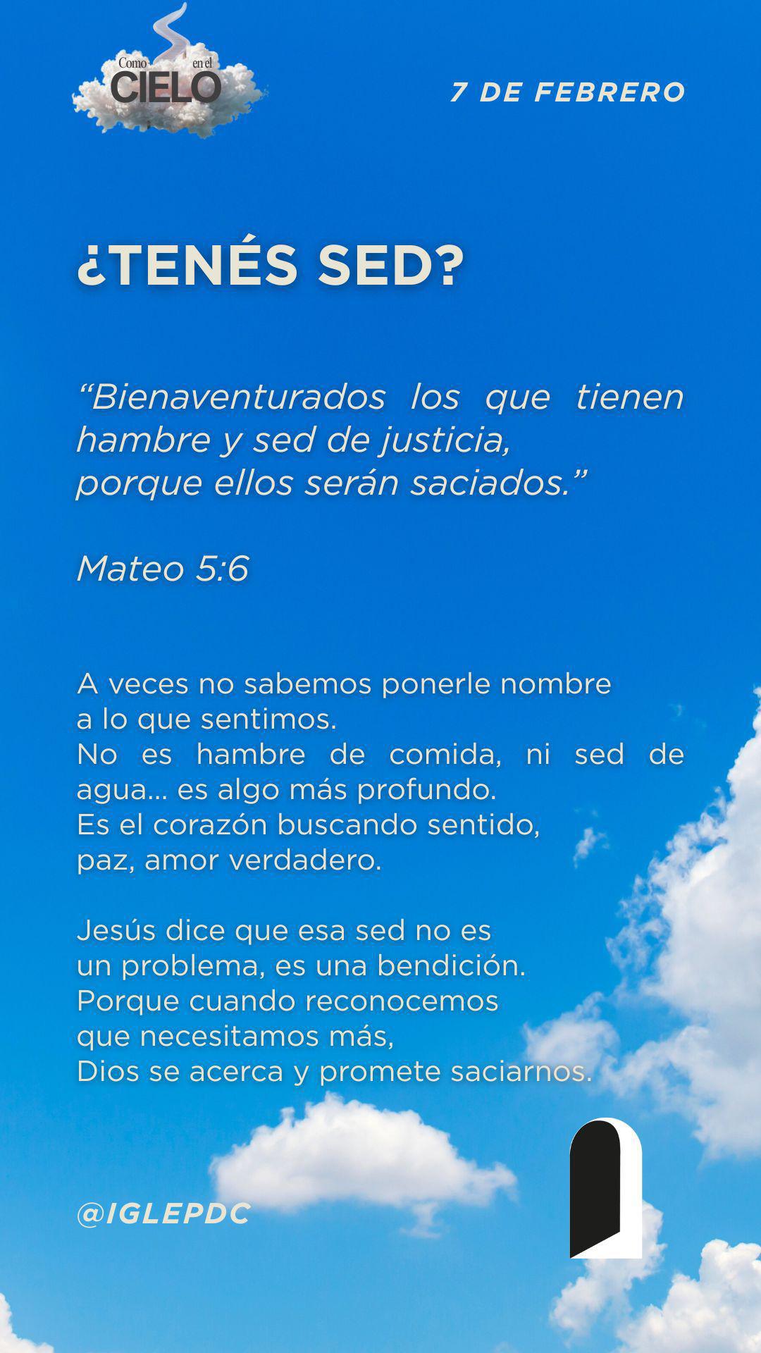 Devocional - 7 de Febrero