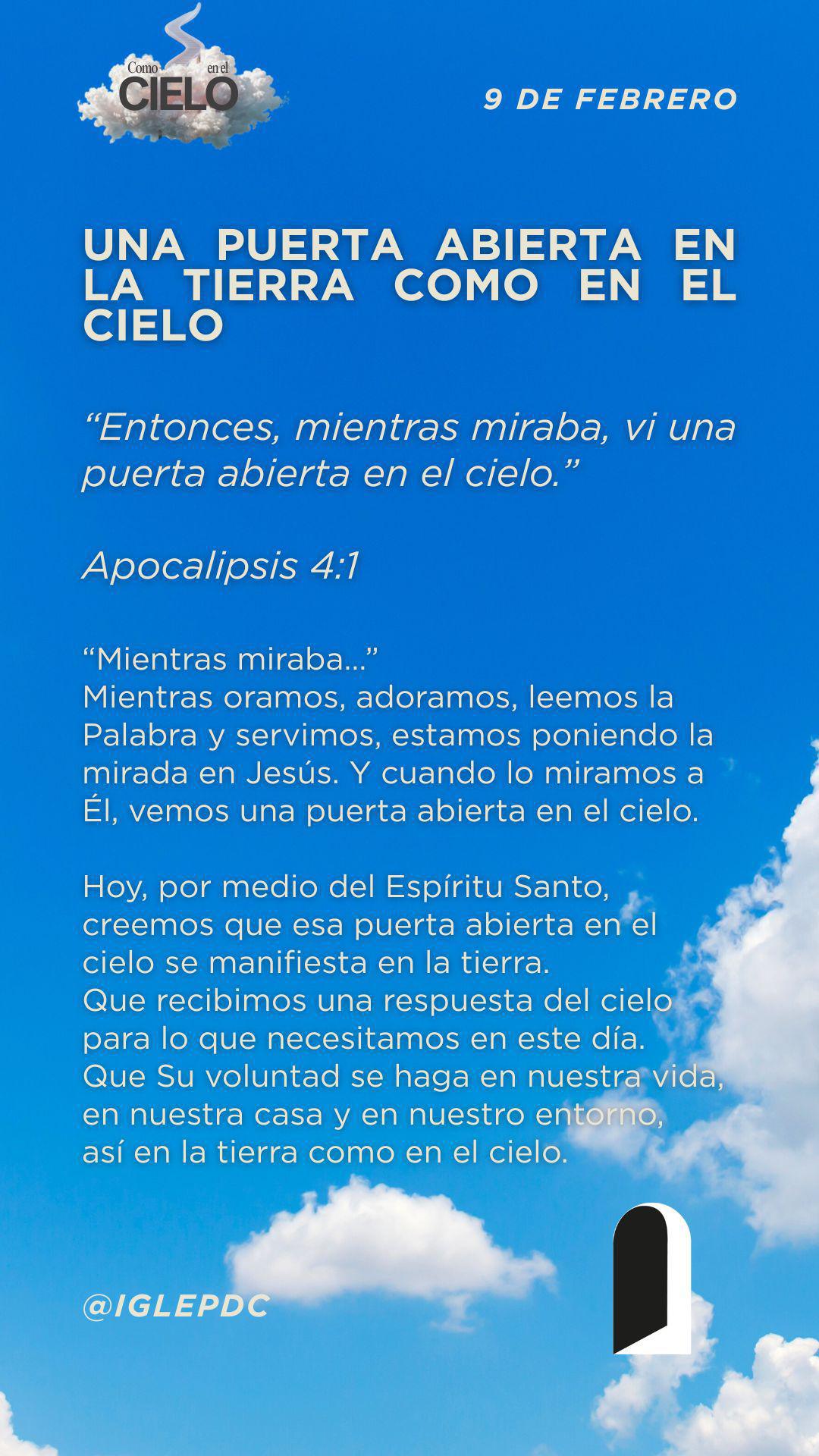 Devocional -  9 de Febrero