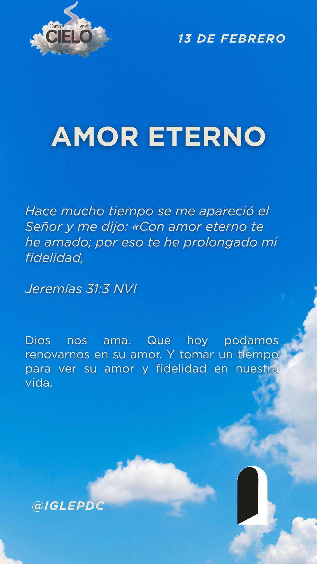 Devocional - 13 de Febrero