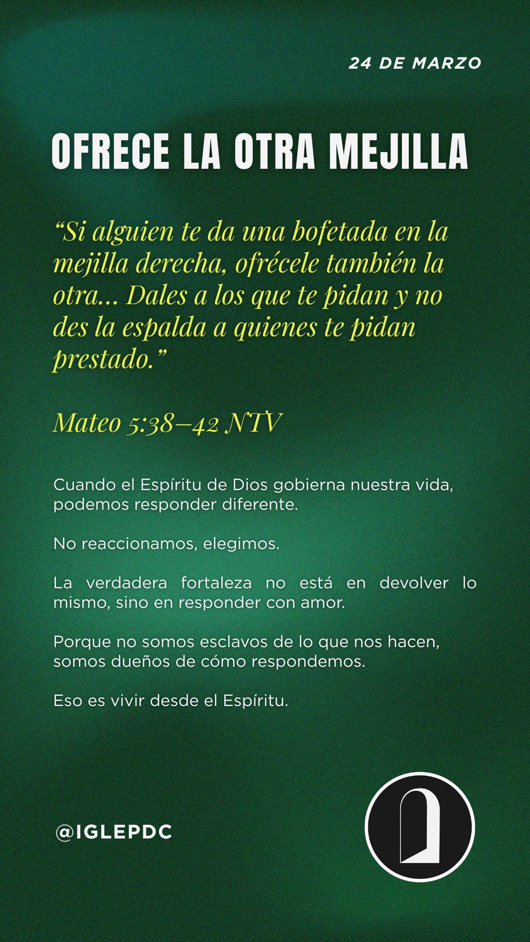 Devocional - 24 de Marzo