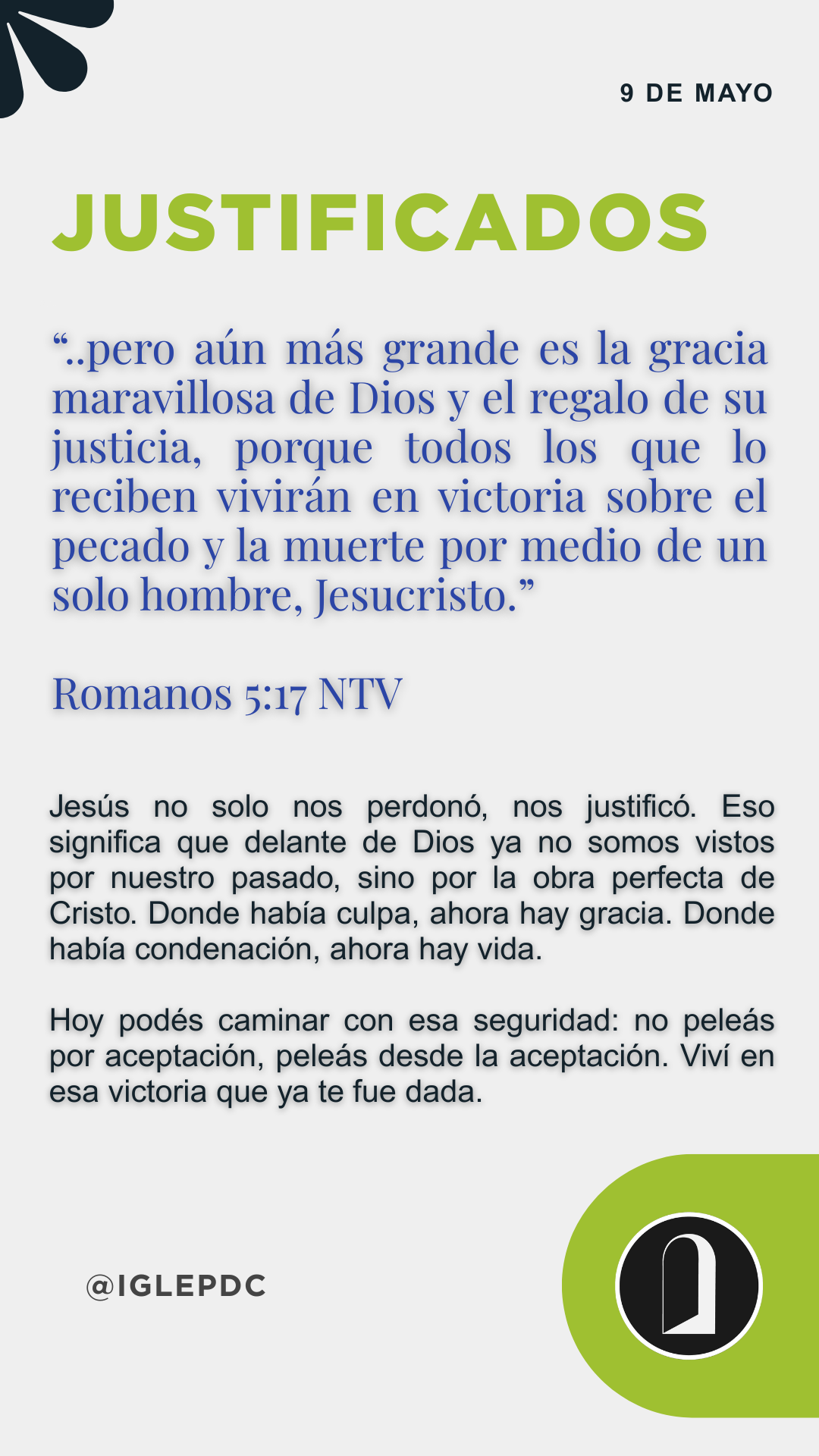 Devocional - 9 de Mayo