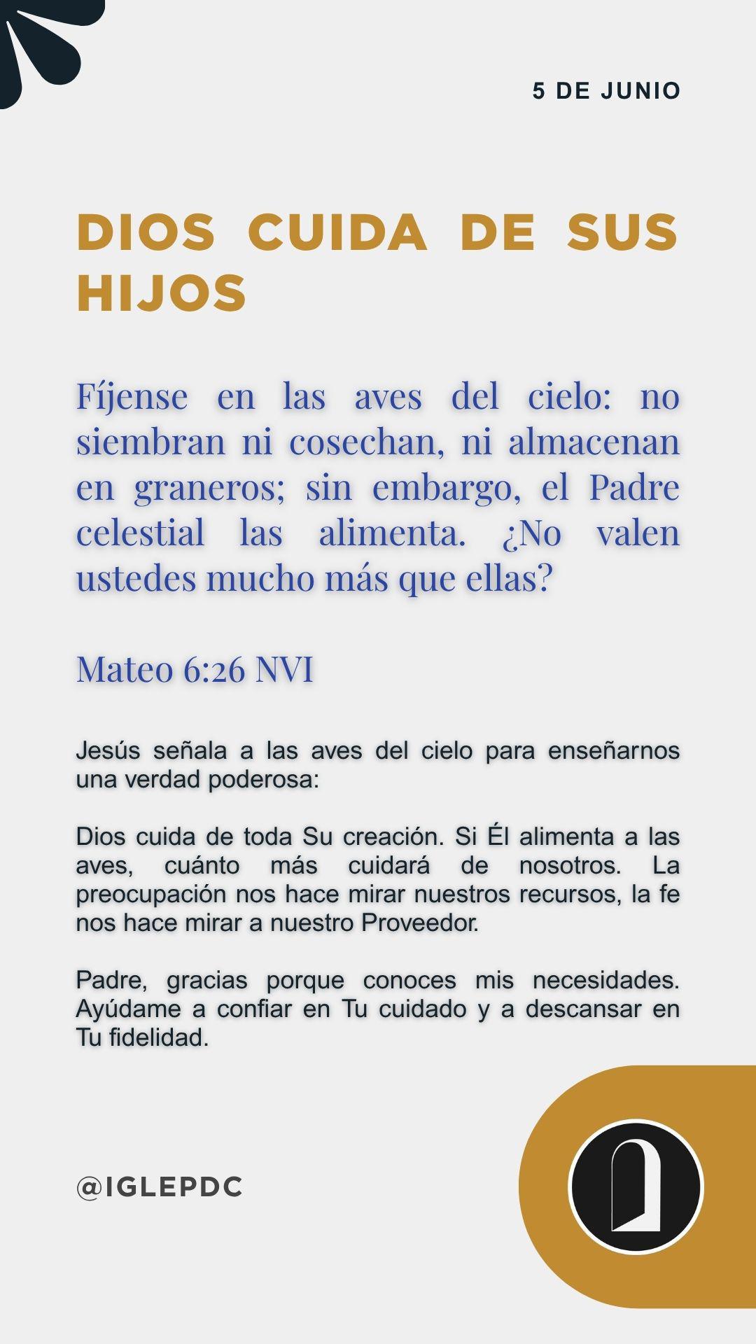 Devocional - 5 de Junio