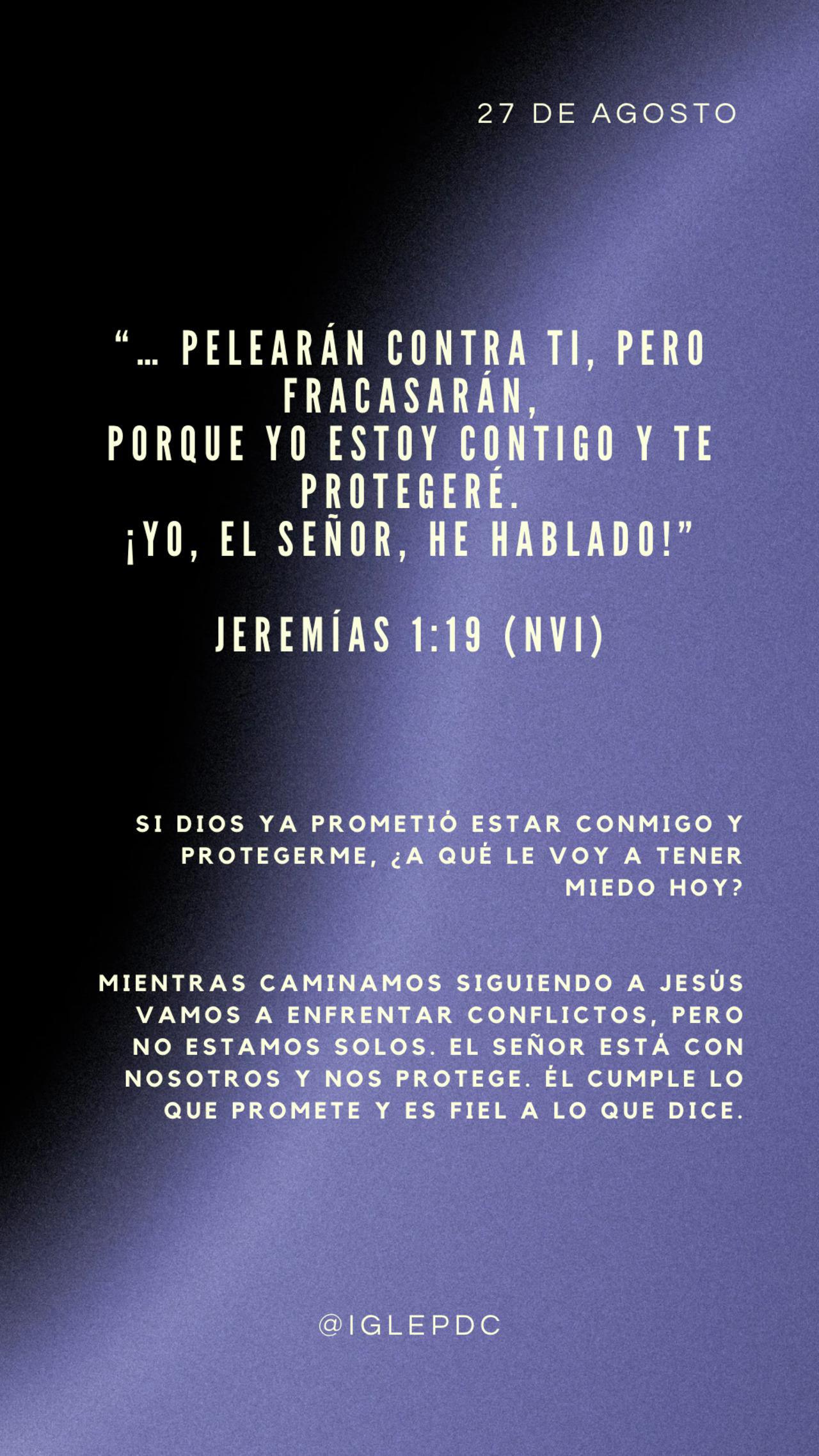 Devocional Día 27 - Agosto