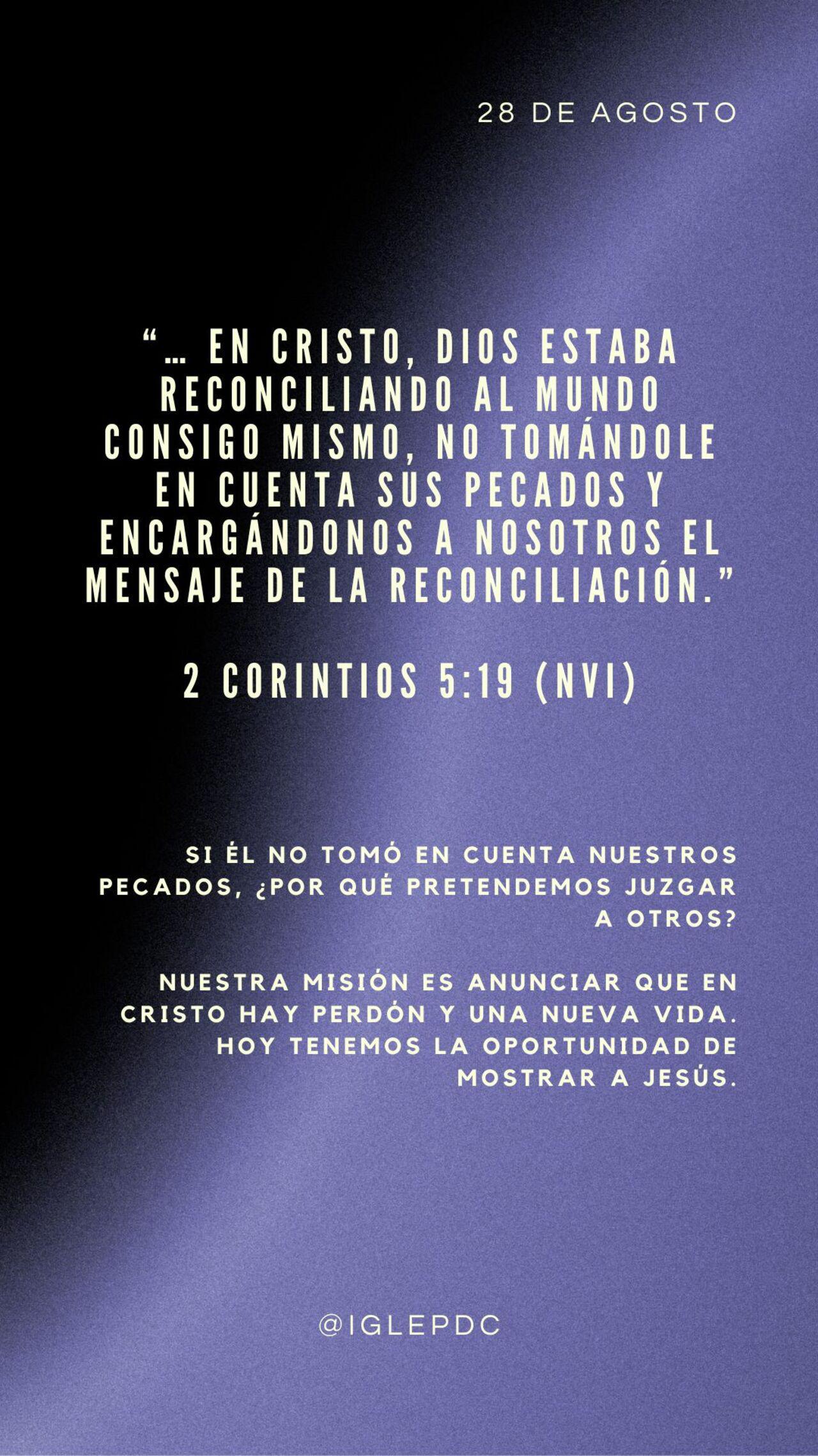 Devocional Día 28 - Agosto
