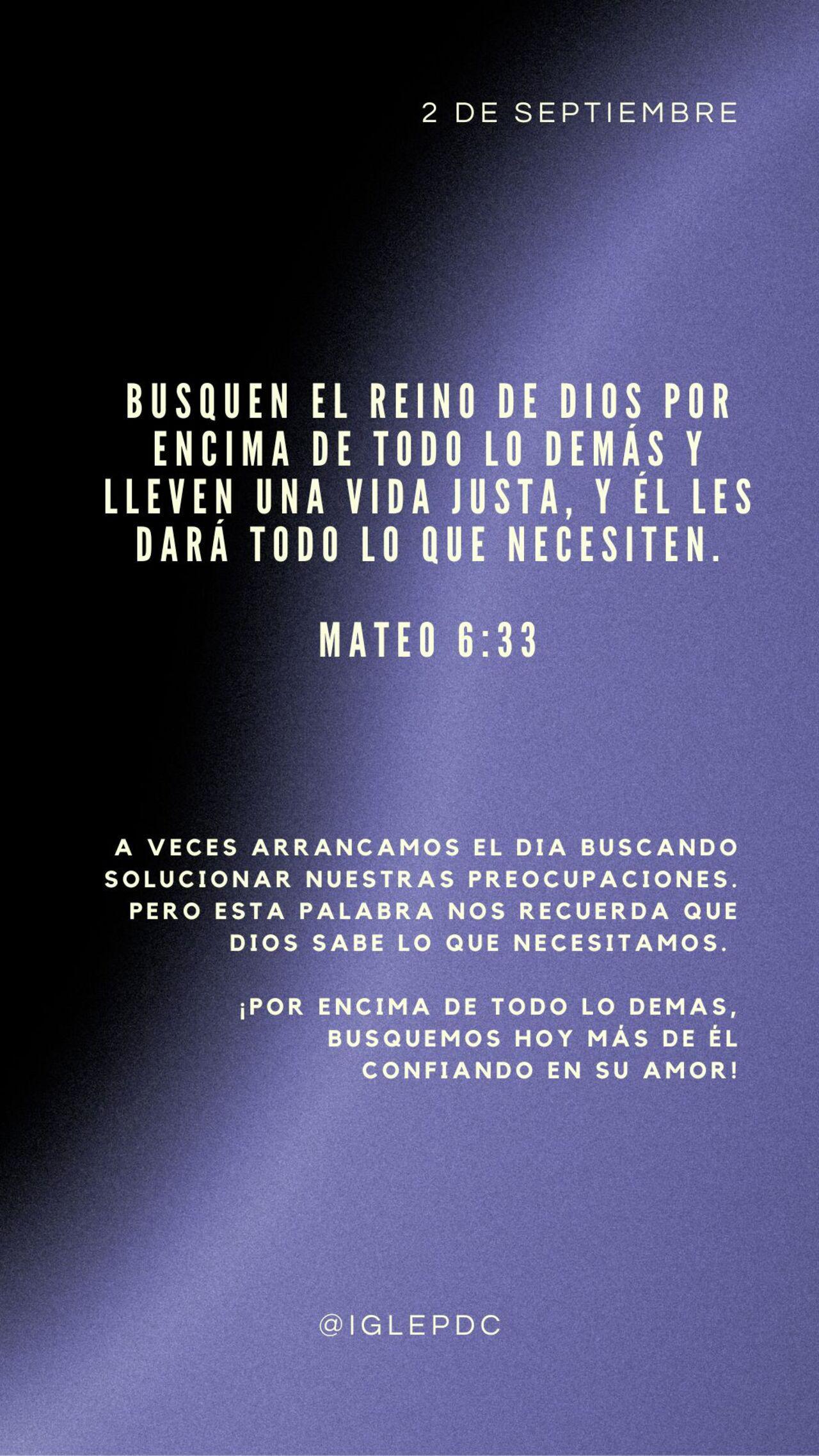 Devocional Día 2 - Septiembre