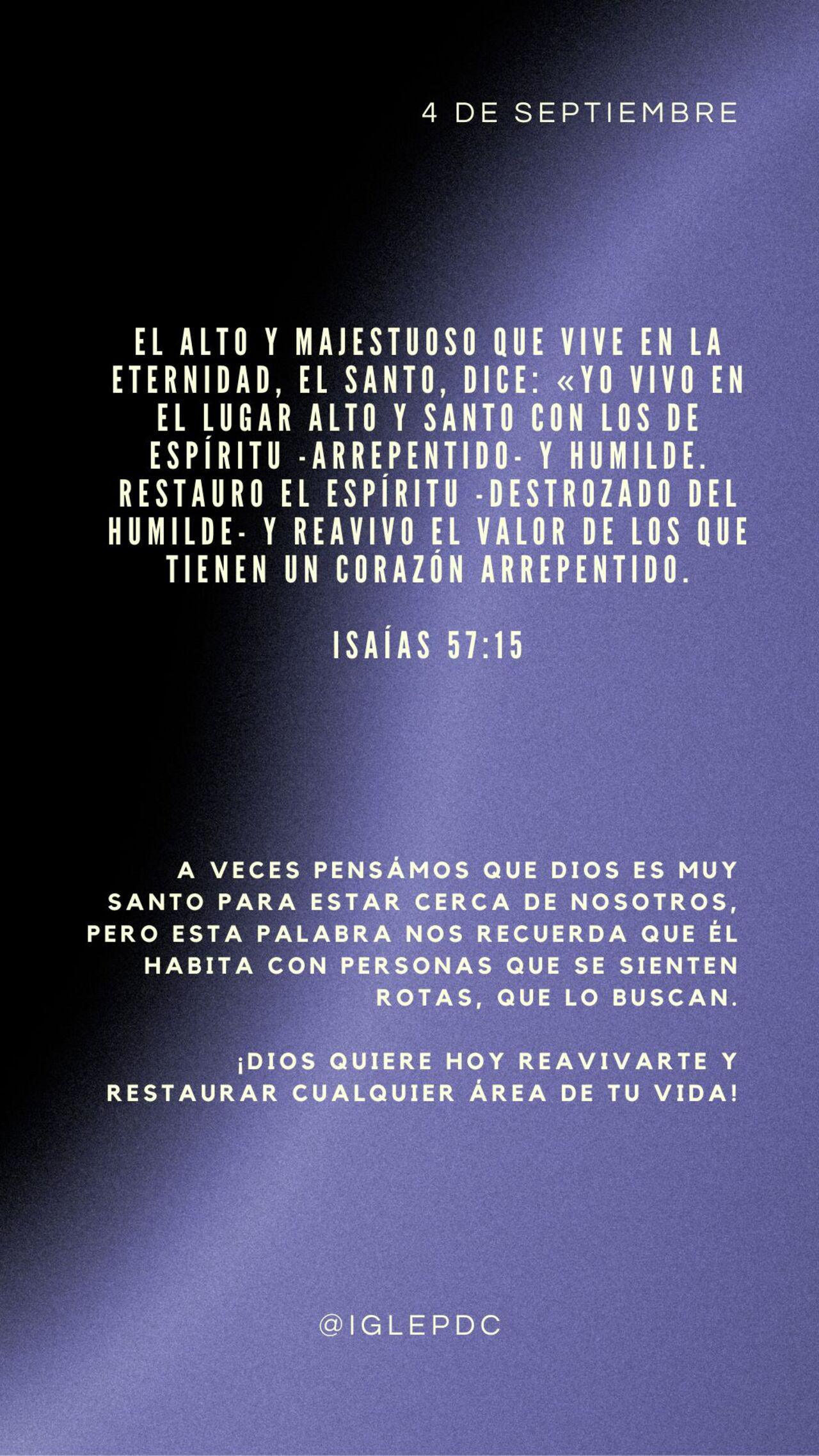 Devocional Día 4 - Septiembre