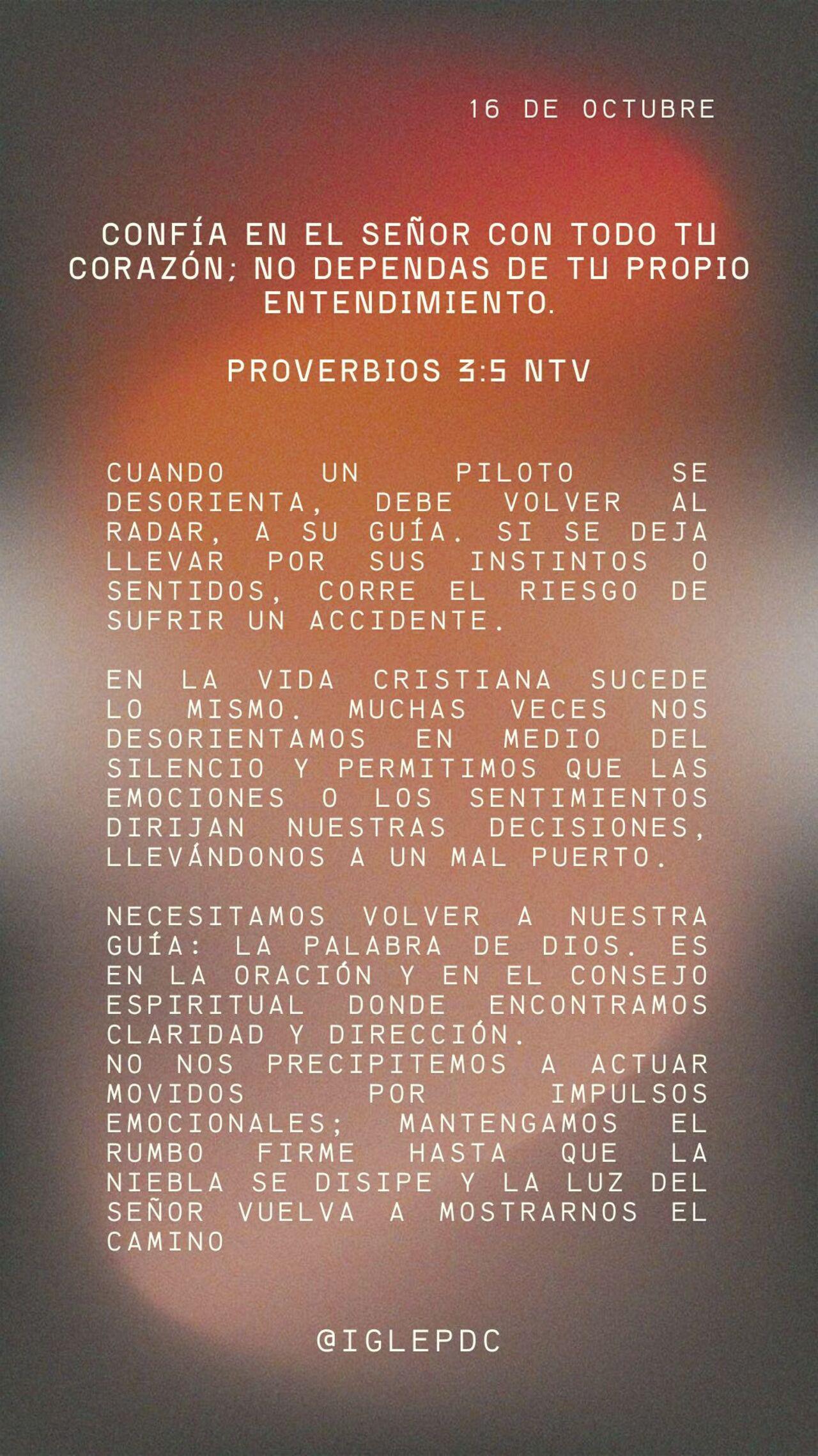 Devocioanl - 16 de Octubre