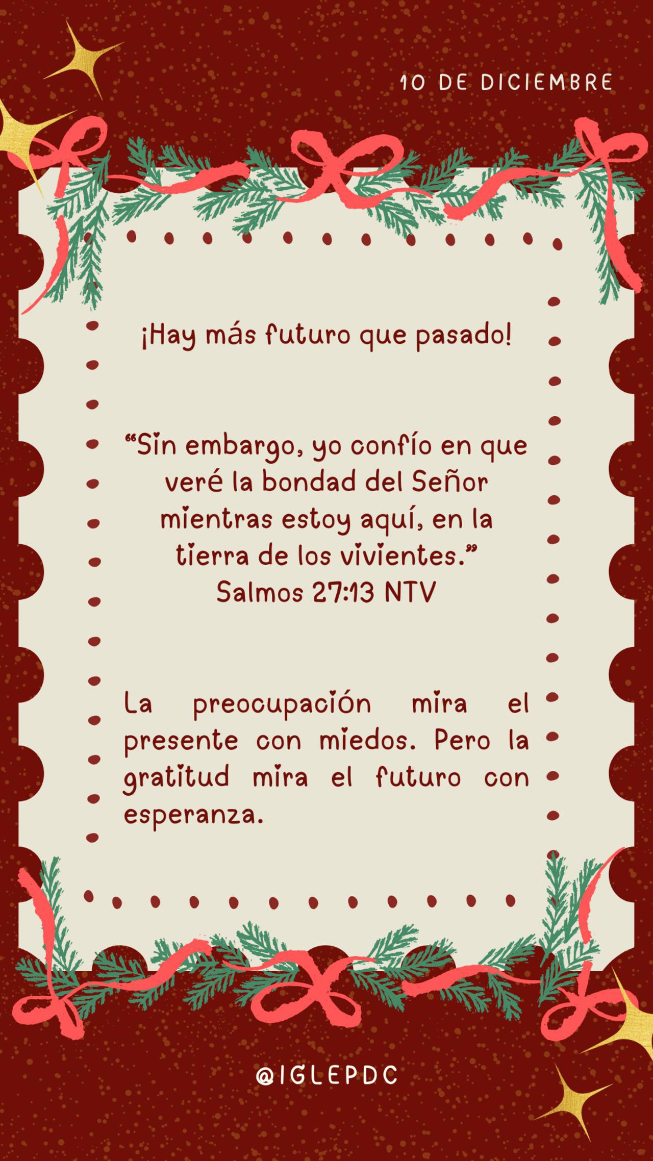 Devocional - 10 de Diciembre