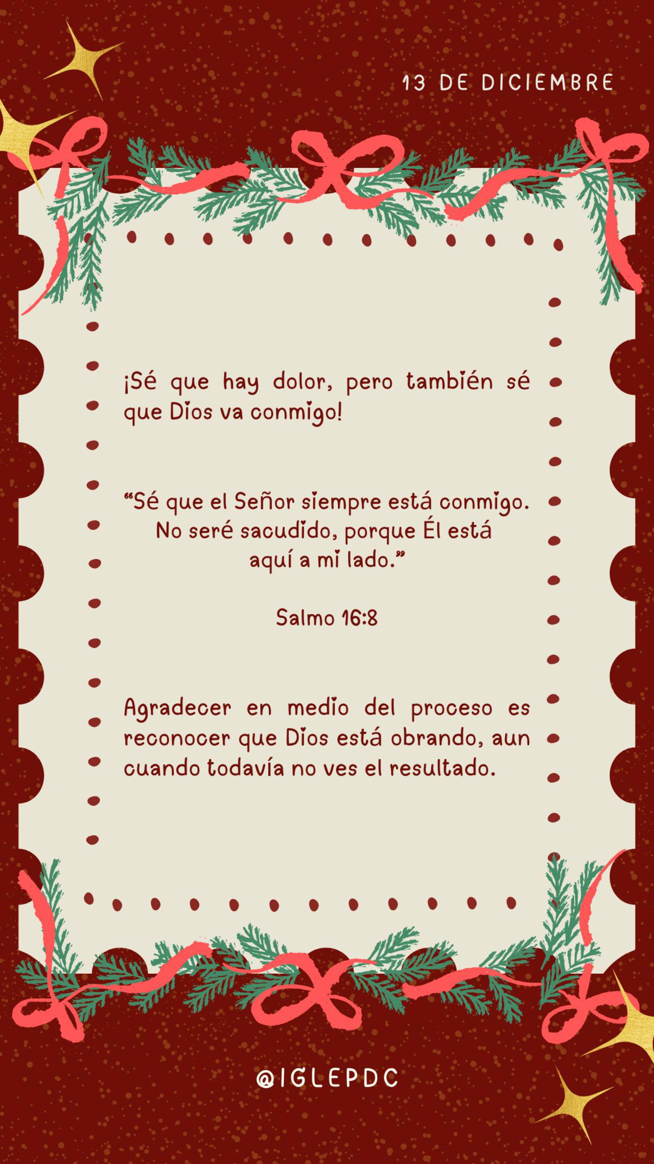 Devocional - 13 de Diciembre