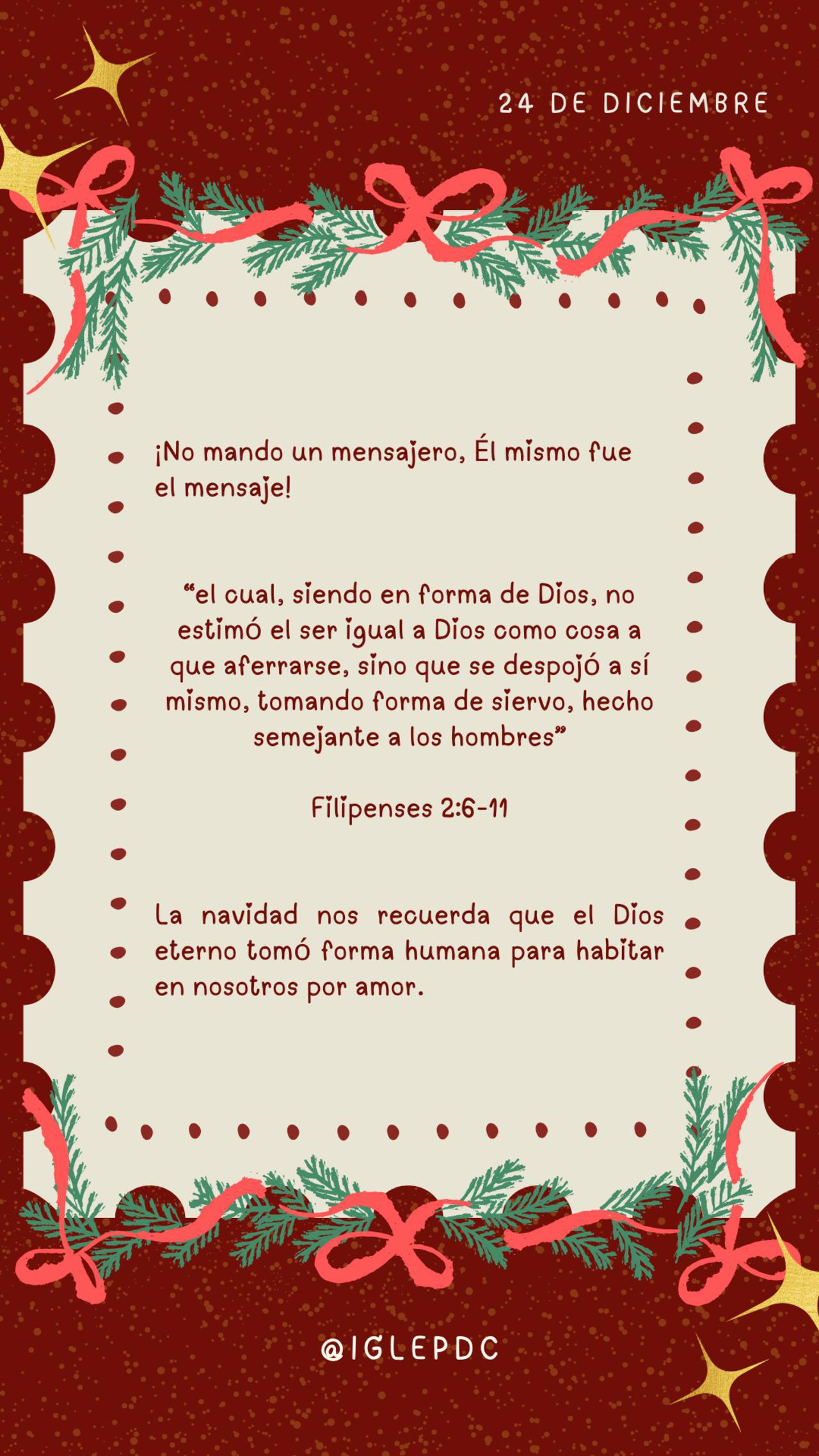 Devocional - 24 de Diciembre